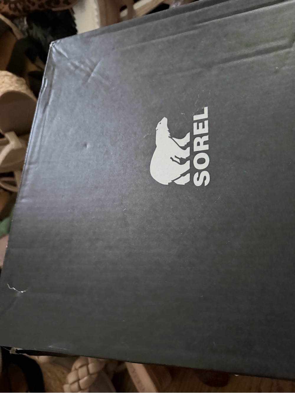 Sorel Black Chelsea Platform Boots with White Sole - Picture 6 of 8